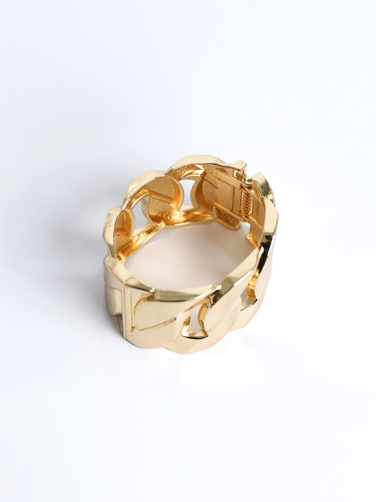 Chunky Golden Large Bracelets|NOOSGOP