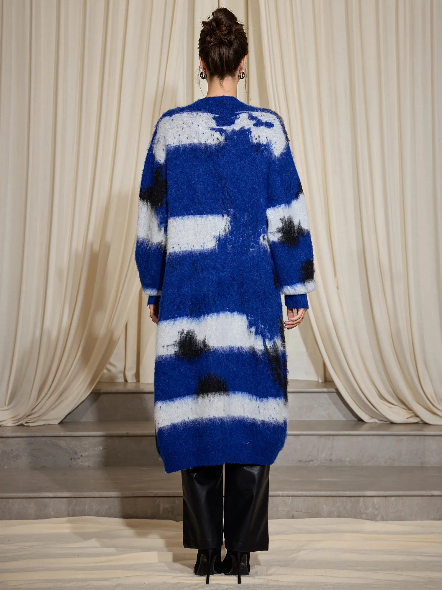 Color Block Knit Cardigan|NOOSGOP