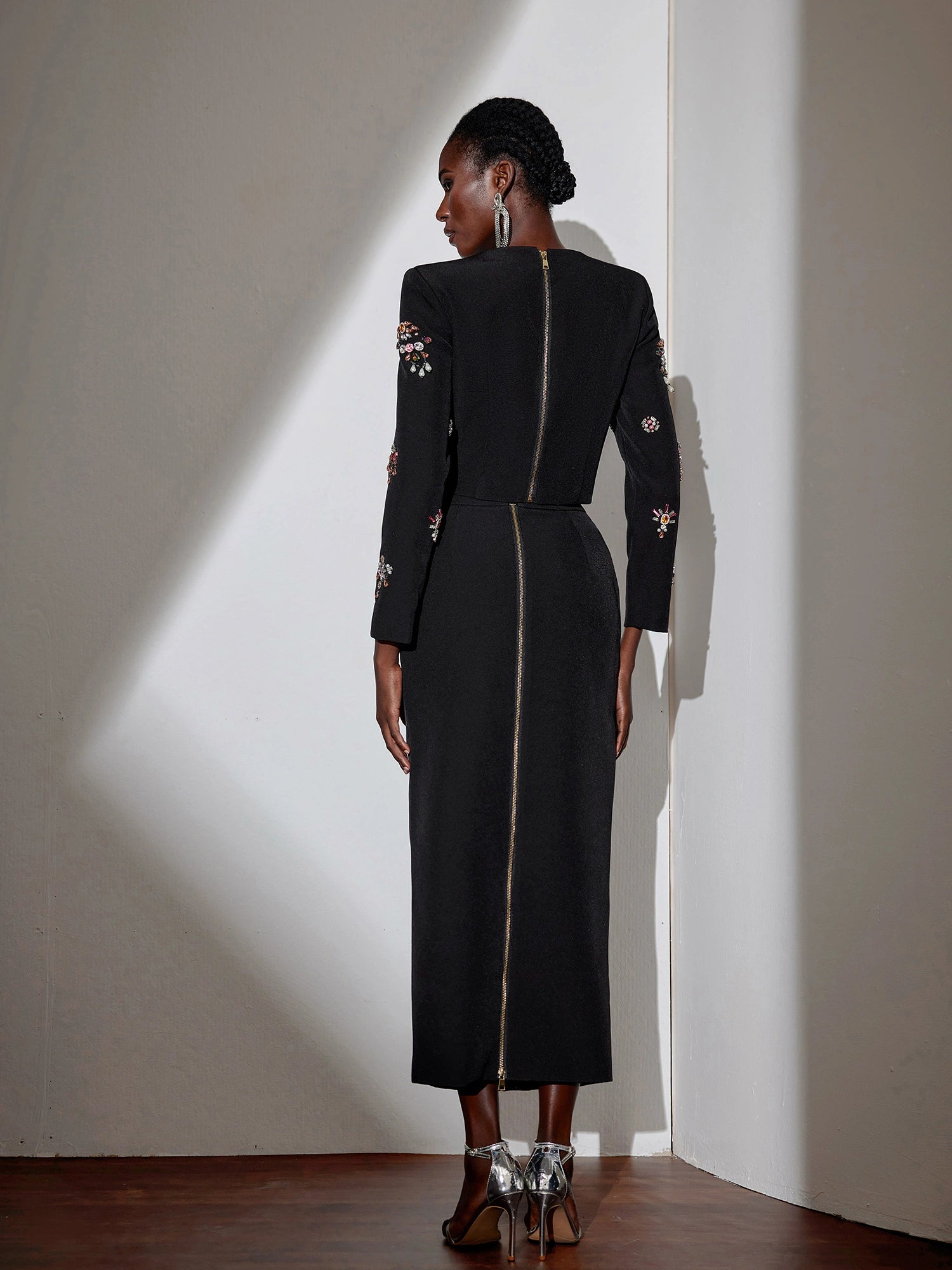 Colorful Floral Rhinestone Two-Piece Set|NOOSGOP