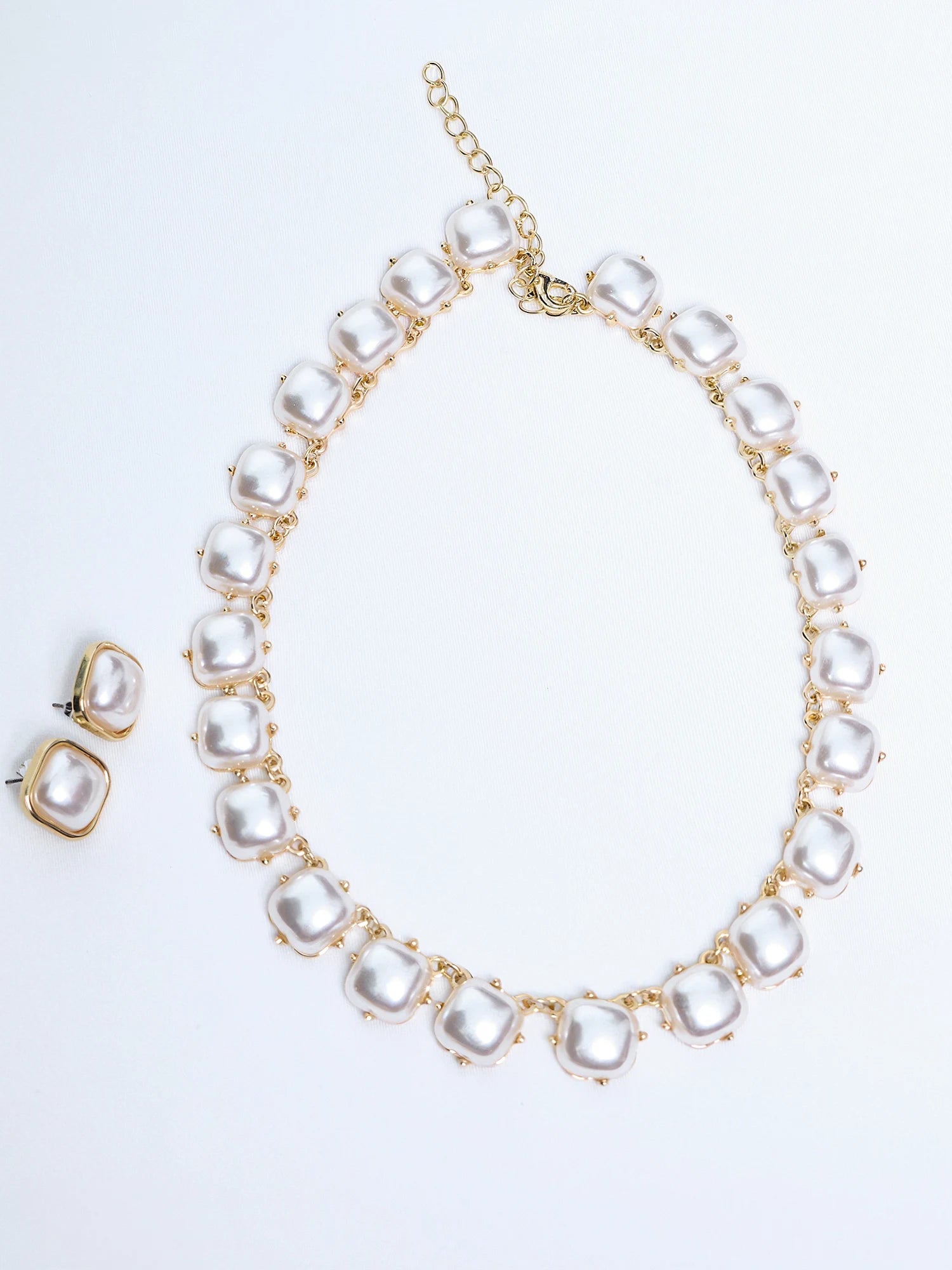 Fashion Stylish Beaded Necklace Earrings Set|NOOSGOP