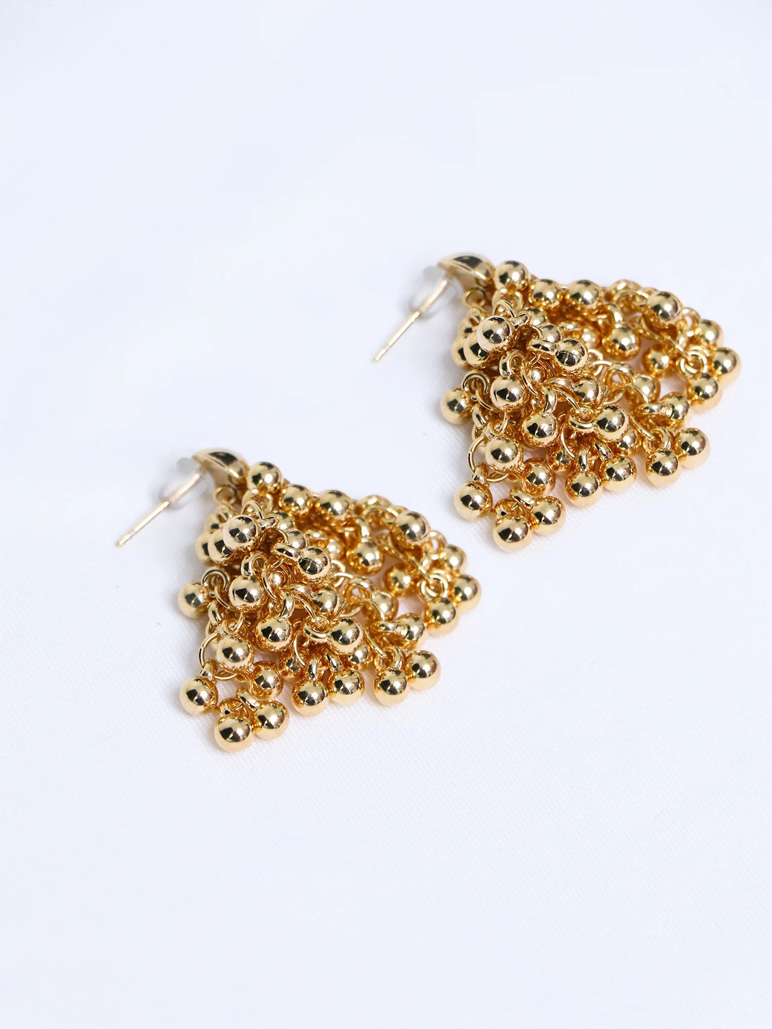 Golden Pearl Stud Earrings|NOOSGOP