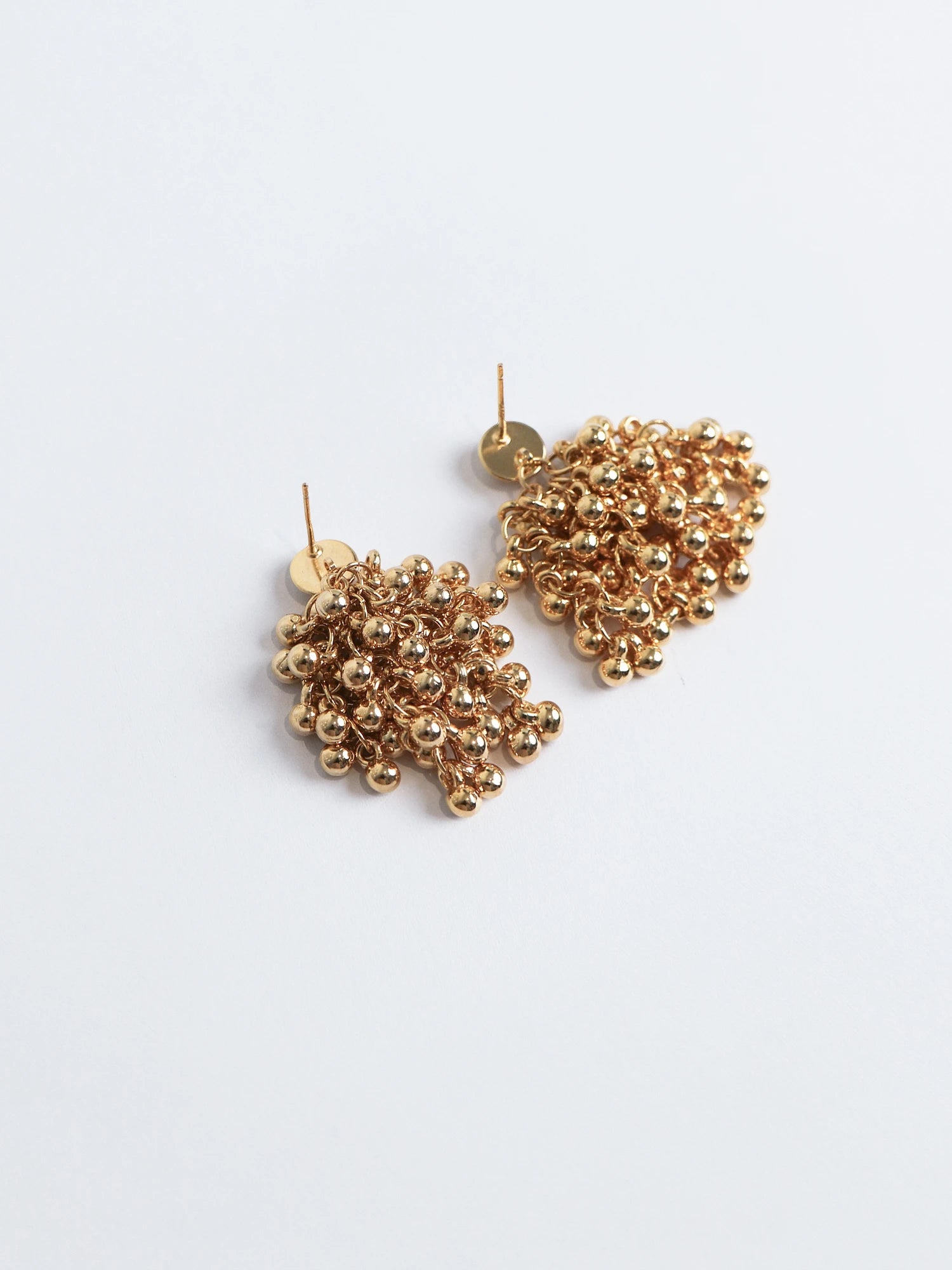 Golden Pearl Stud Earrings|NOOSGOP