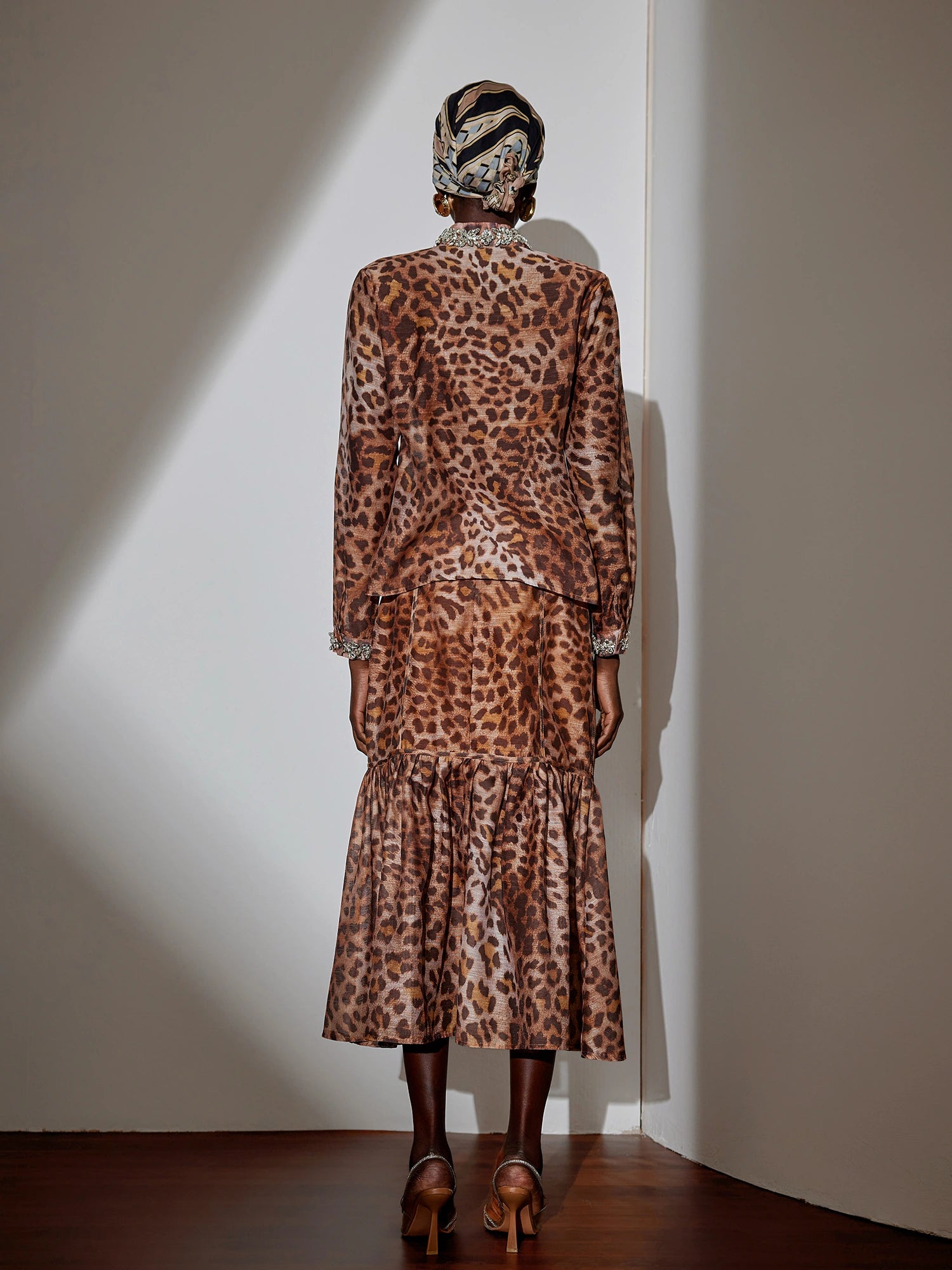 Leopard Print Two-Piece Set|NOOSGOP