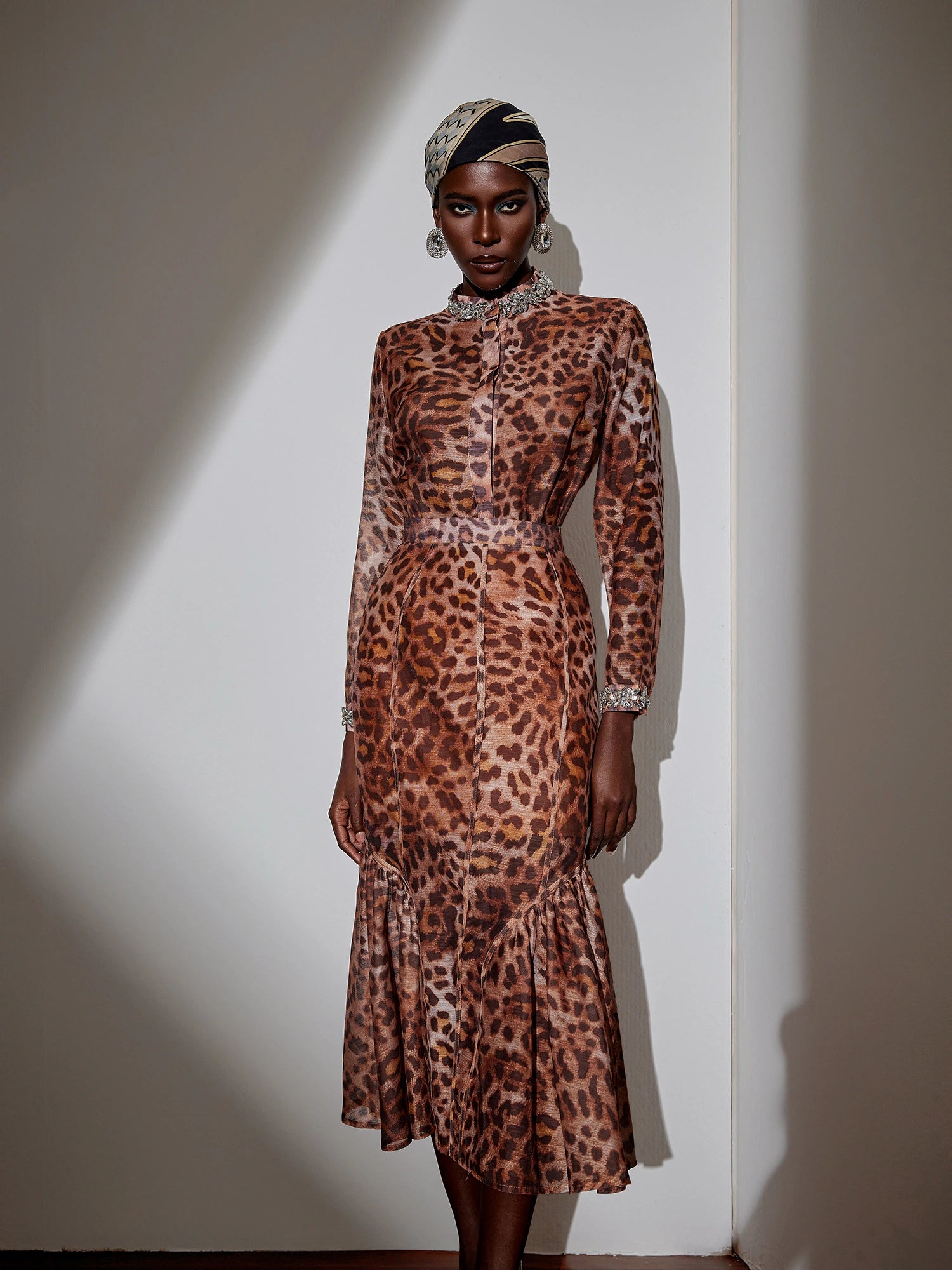 Leopard Print Two-Piece Set|NOOSGOP