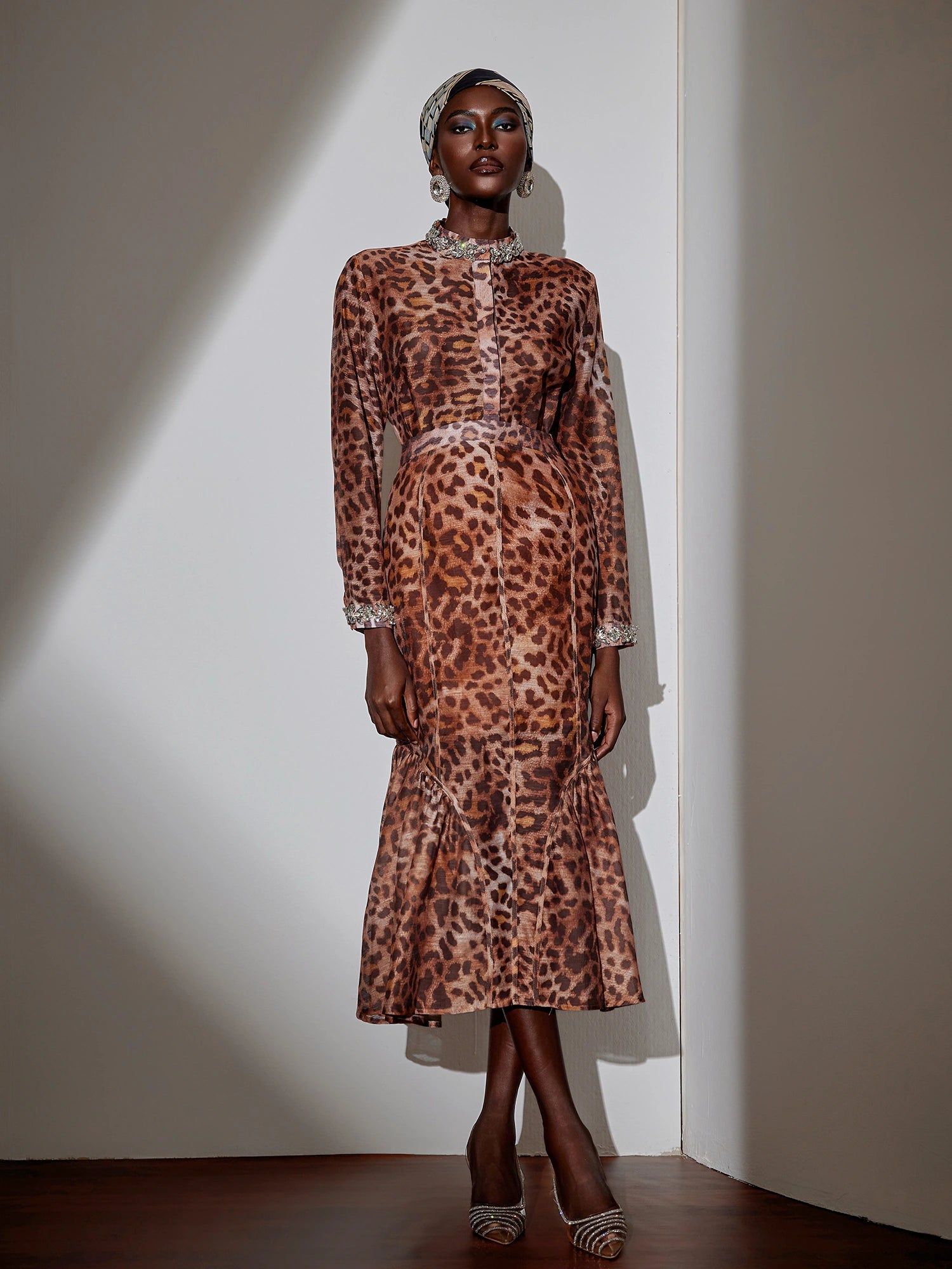 Leopard Print Two-Piece Set|NOOSGOP
