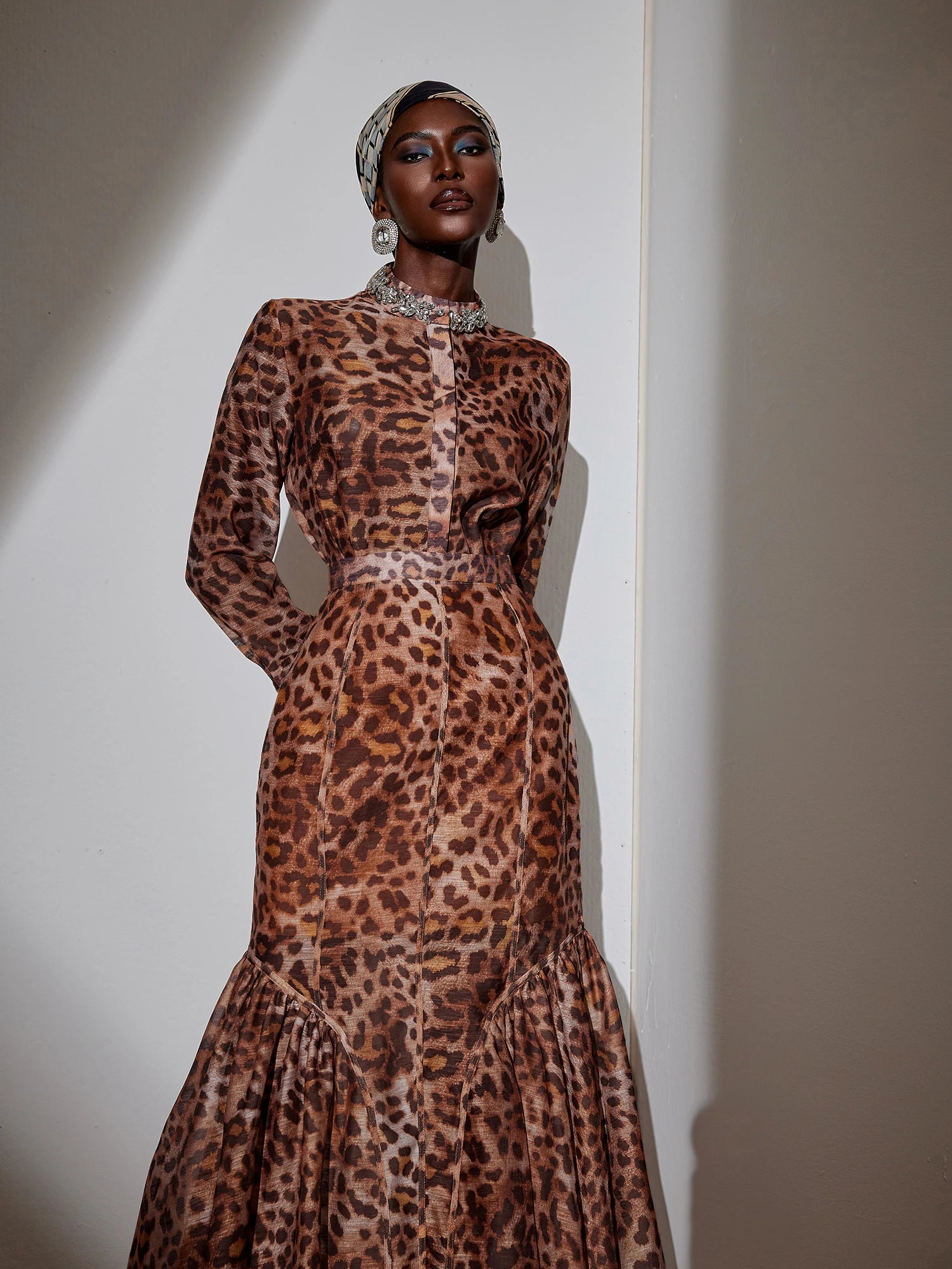 Leopard Print Two-Piece Set|NOOSGOP