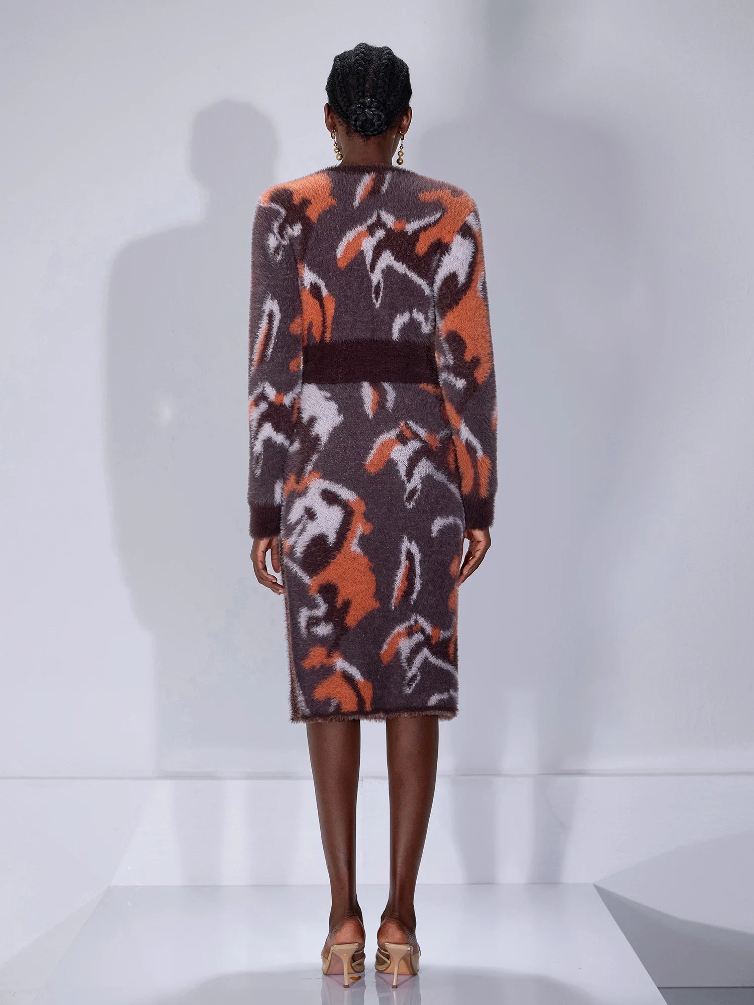 Multi-Color V-Neck Plush Two-Piece Set|NOOSGOP