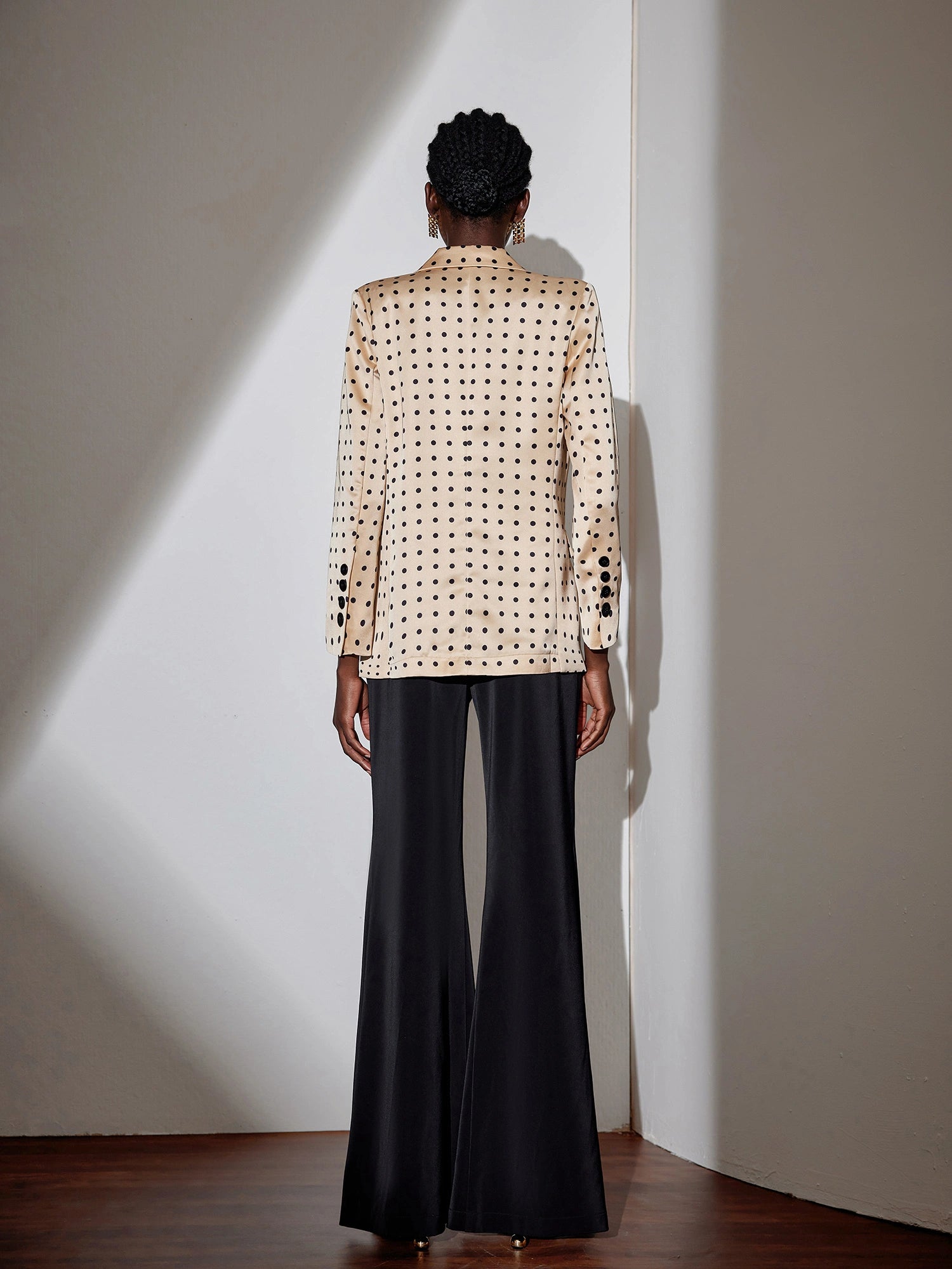 Polka dot suit jacket|NOOSGOP