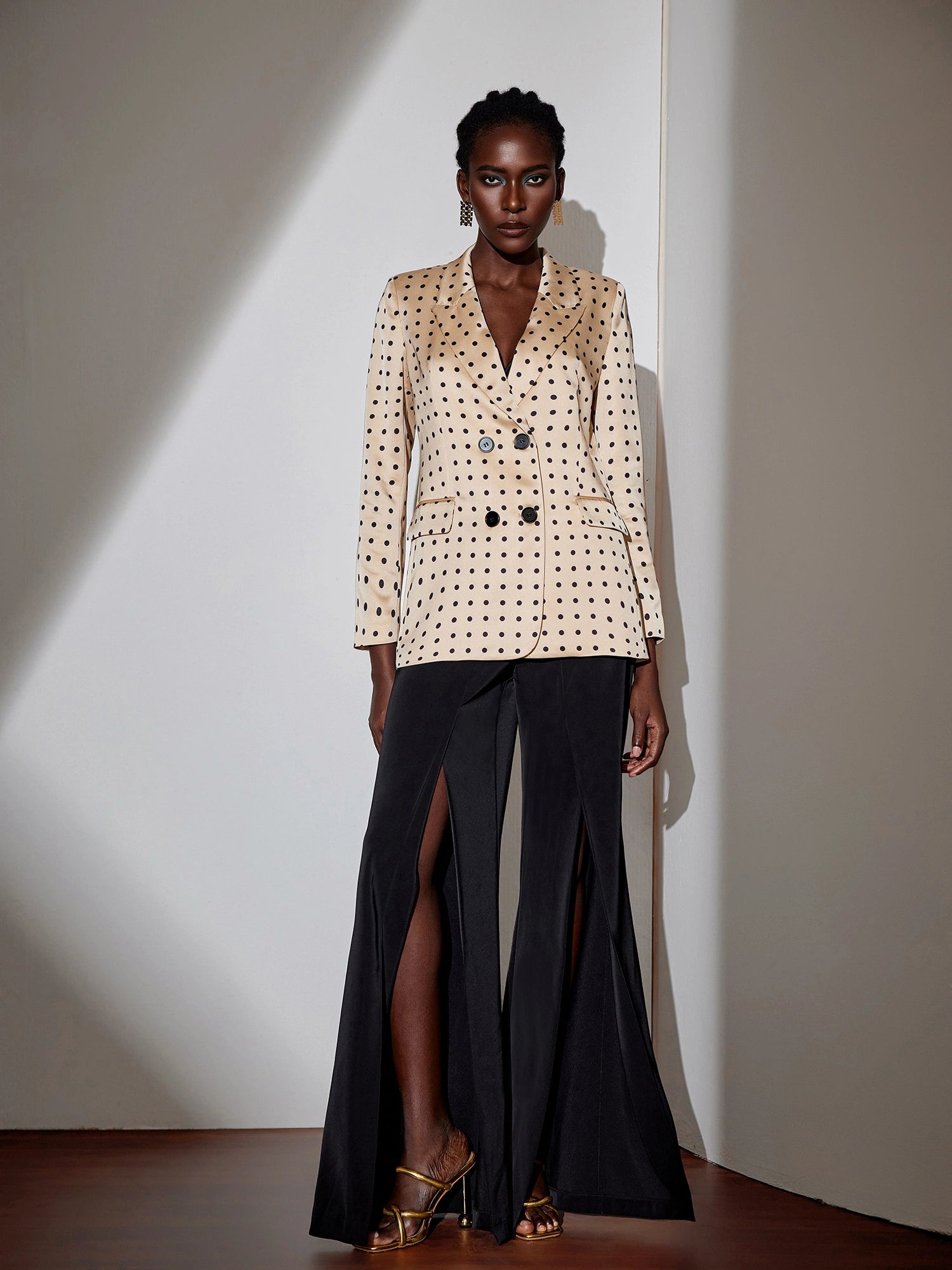 Polka dot suit jacket|NOOSGOP