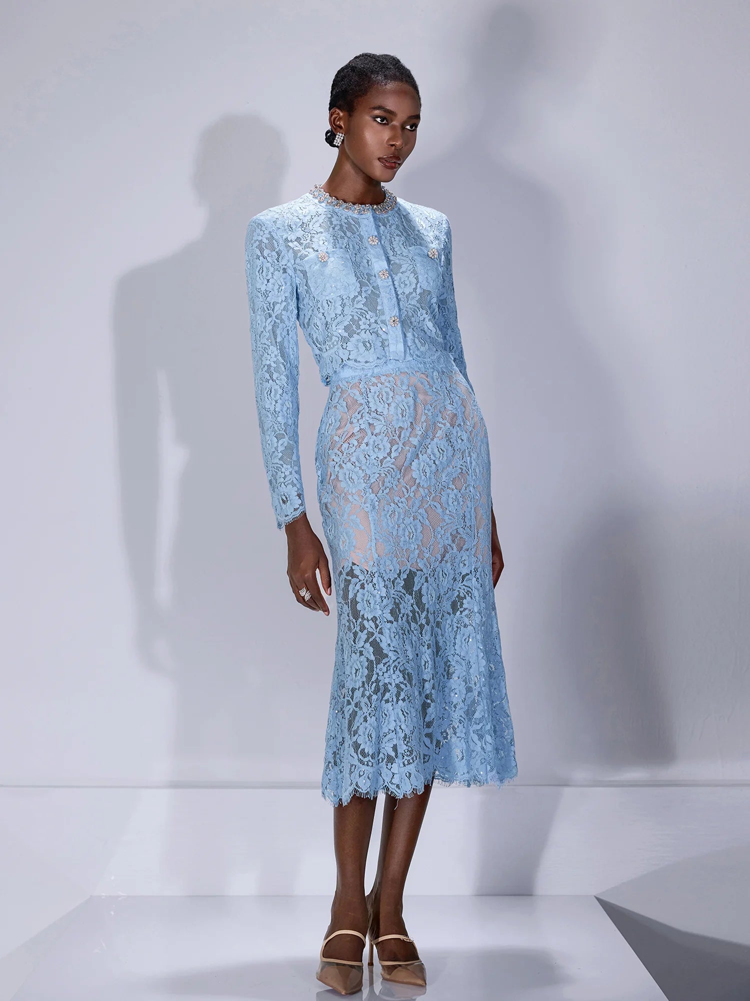 Printed Cutout Two Piece Set|NOOSGOP