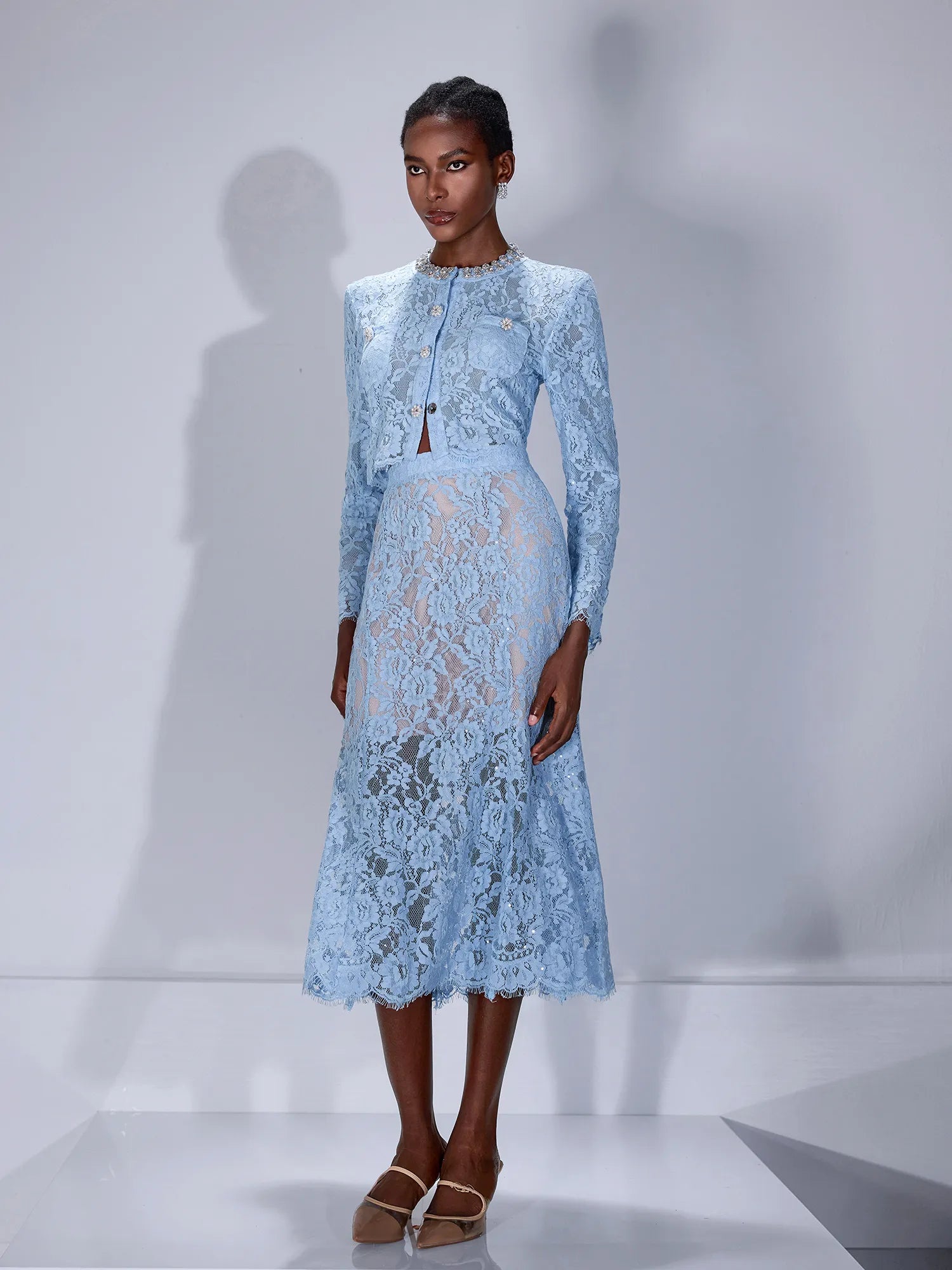 Printed Cutout Two Piece Set|NOOSGOP