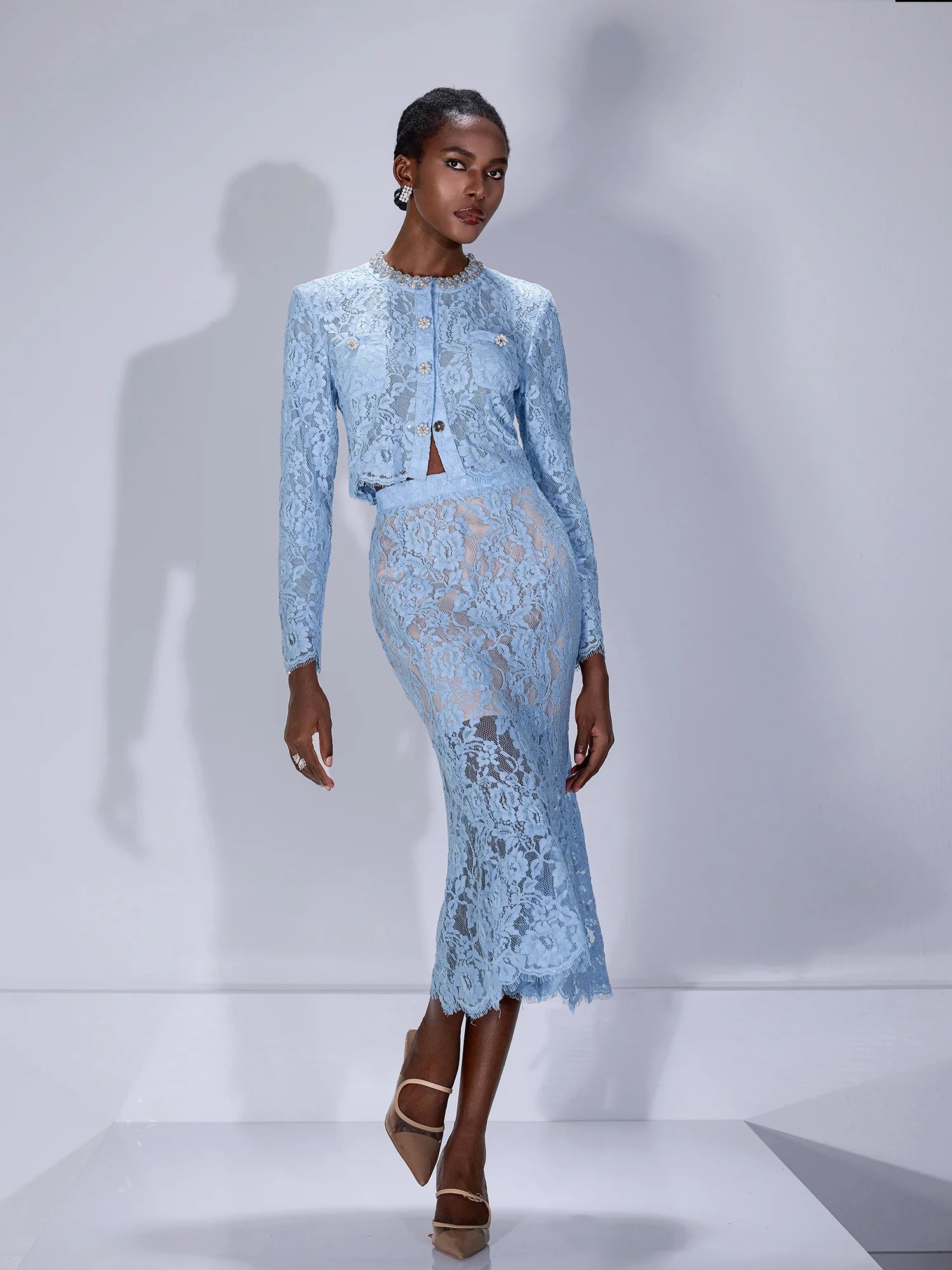 Printed Cutout Two Piece Set|NOOSGOP