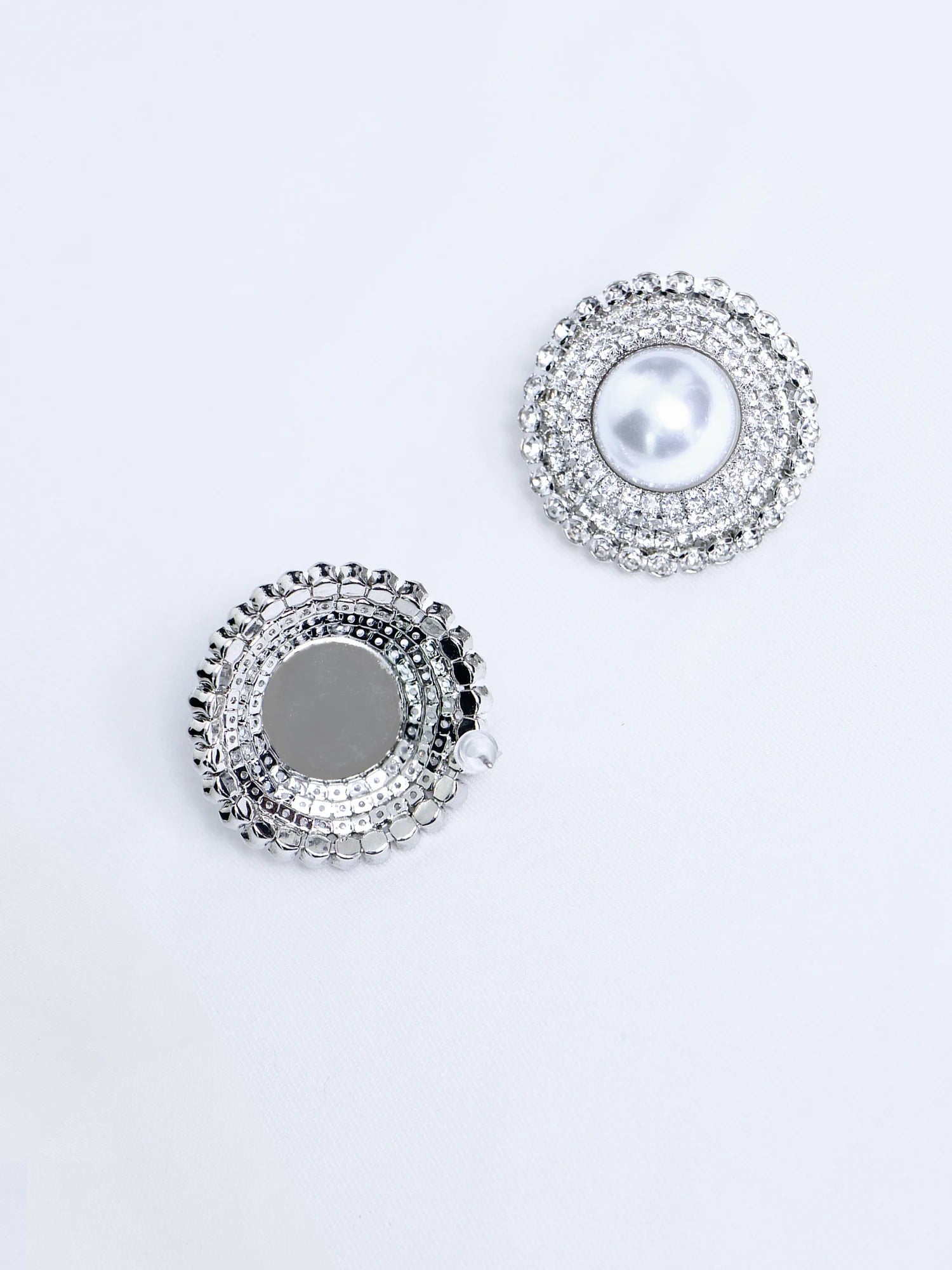 Round Big Stud Earring|NOOSGOP