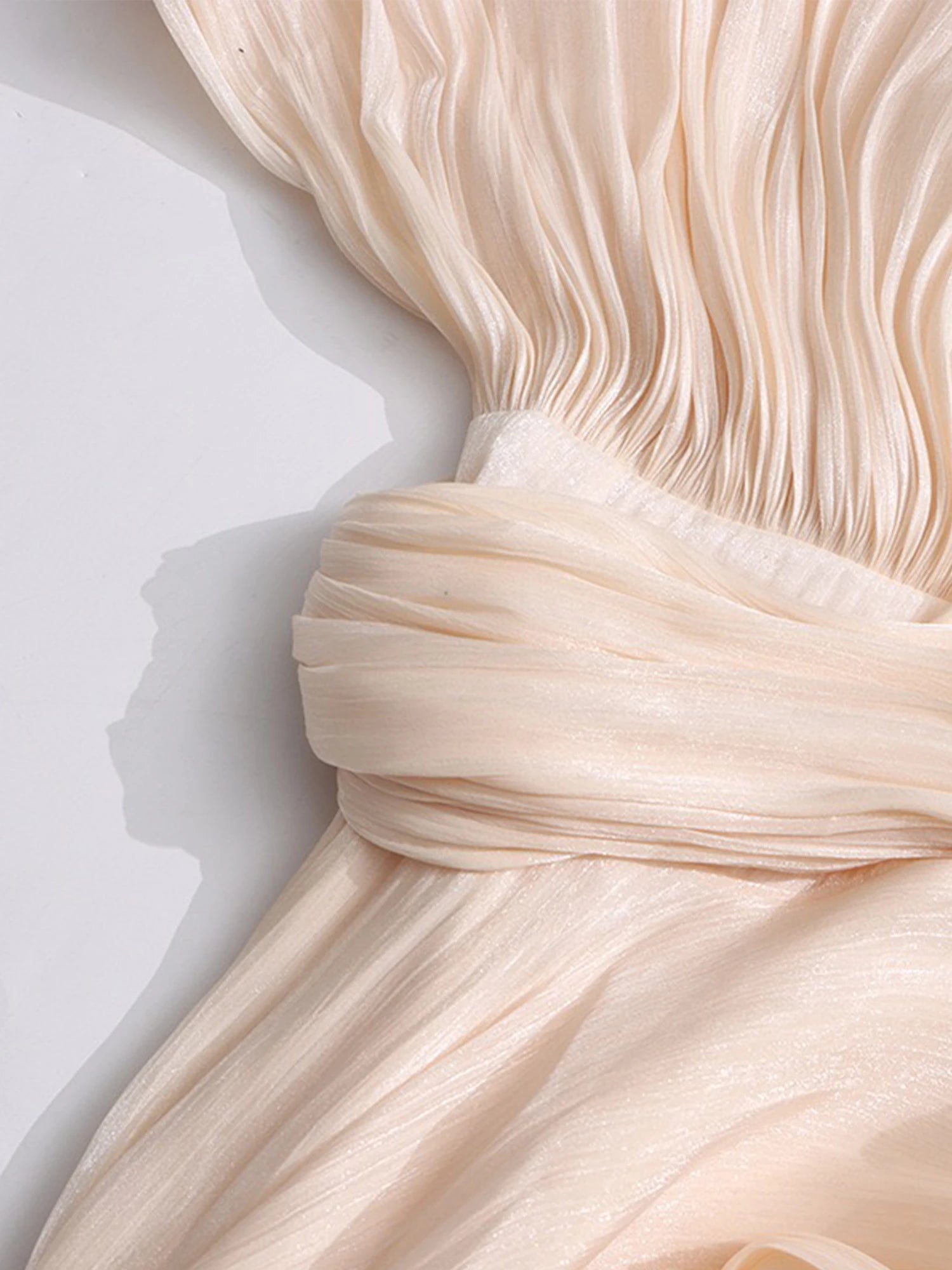 Satin Tie-Strap Maxi Dress|NOOSGOP