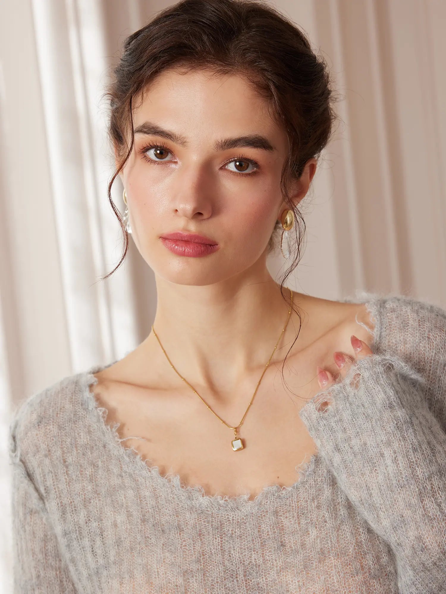 Exquisite Square Necklace|NOOSGOP