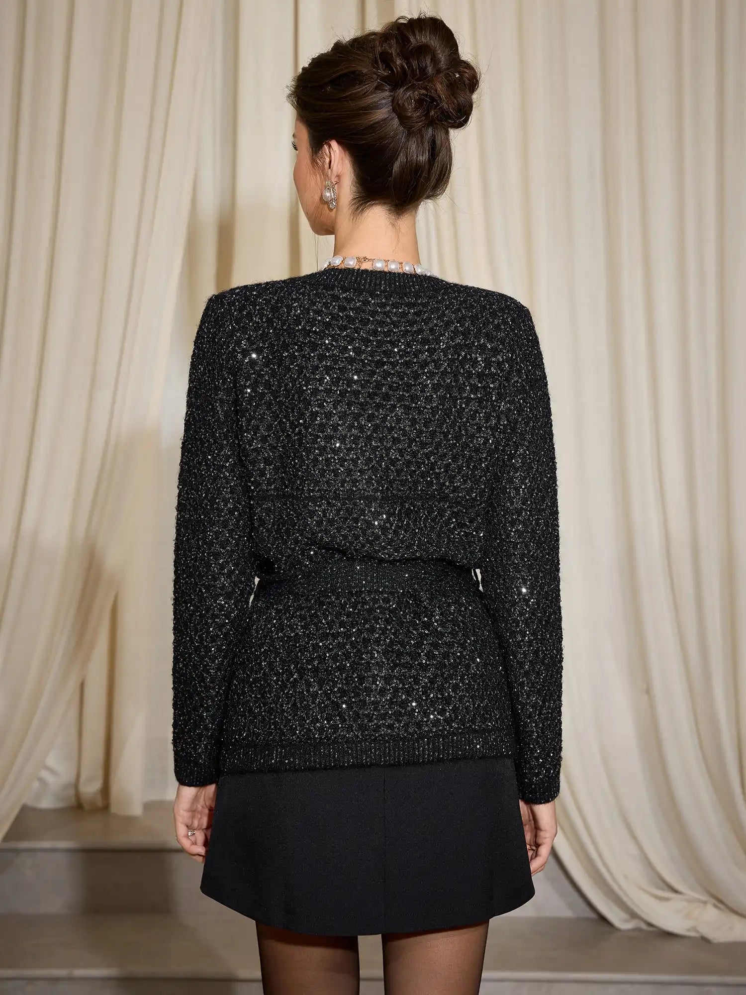 V-Neck Fashion Cardigan|NOOSGOP