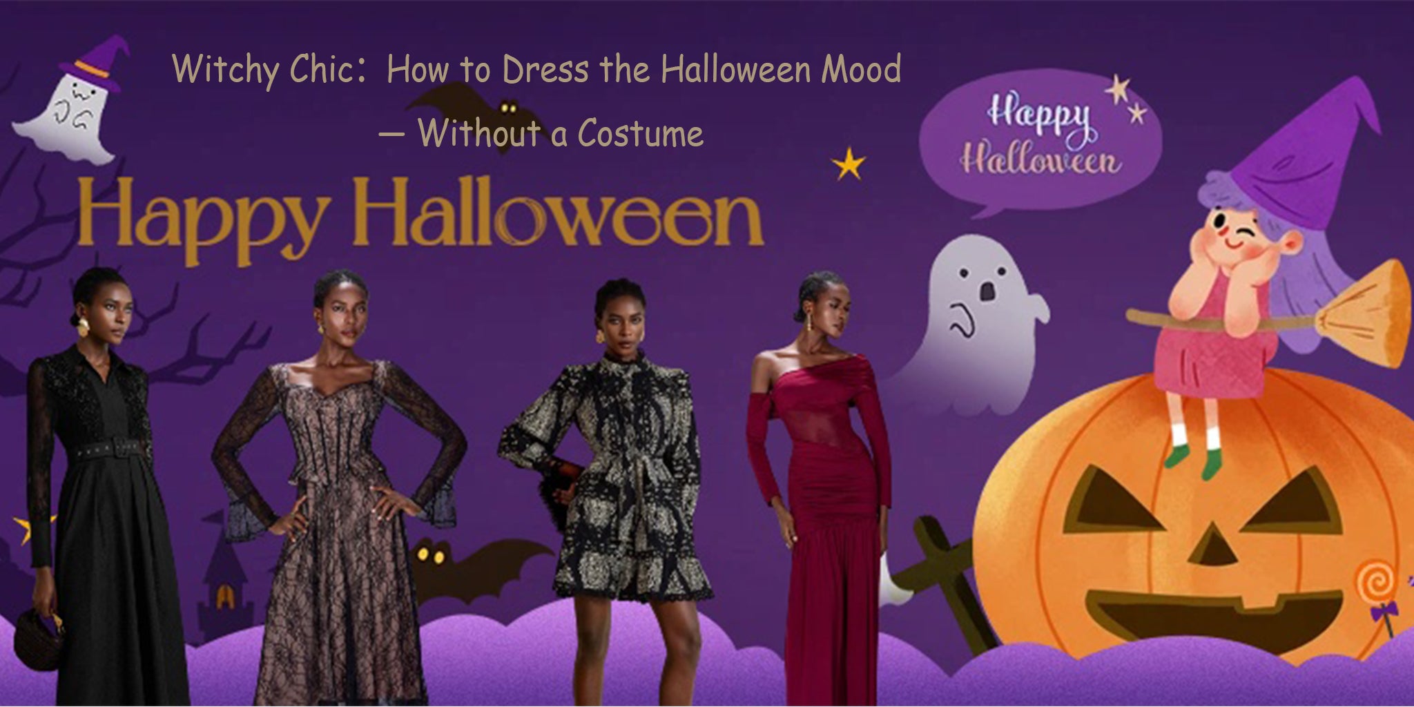 Witchy Chic：How to Dress the Halloween Mood — Without a Costume