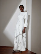 Artistic 3D Floral Rhinestone Maxi Dress|NOOSGOP