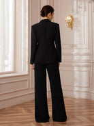 Beaded Blazer & Pant Set|NOOSGOP
