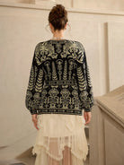 Bohemian Floral Print Tie Top|NOOSGOP