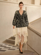 Bohemian Floral Print Tie Top|NOOSGOP