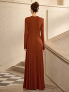 Chic Slim Fit Floral Design Maxi Dress|NOOSGOP