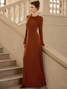 Chic Slim Fit Floral Design Maxi Dress|NOOSGOP