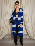 Color Block Knit Cardigan|NOOSGOP