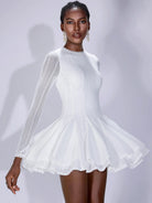 Crew Neck Bodycon Midi Dress|NOOSGOP
