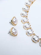 Fashion Stylish Beaded Necklace Earrings Set|NOOSGOP
