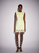 Floral Hollow-Out mini dress|NOOSGOP