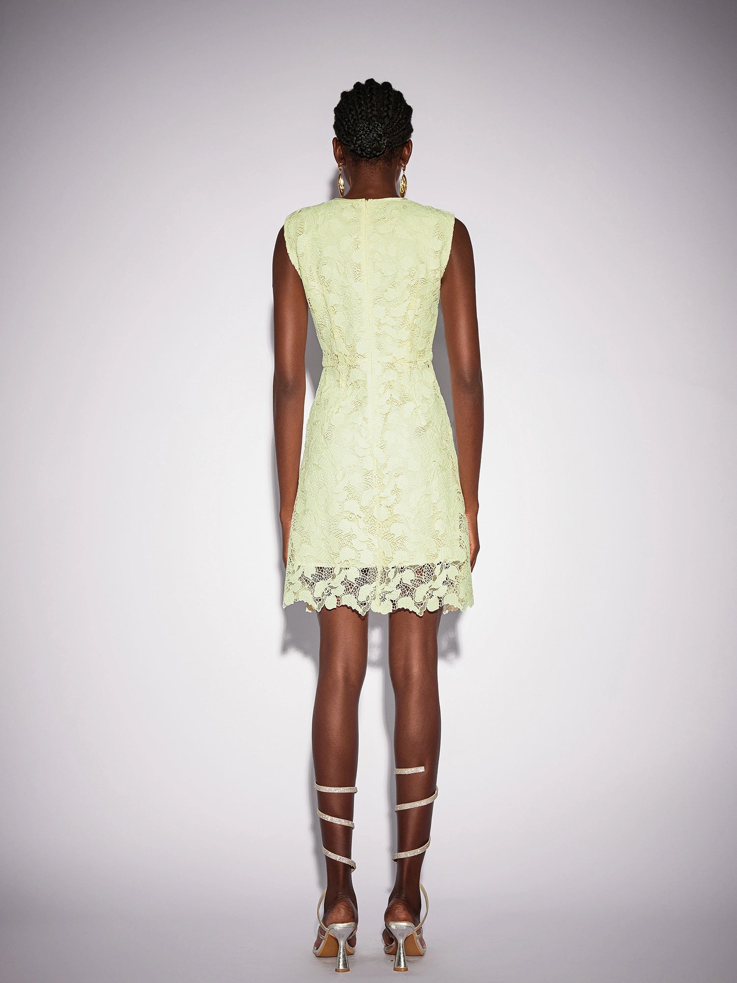 Floral Hollow-Out mini dress|NOOSGOP