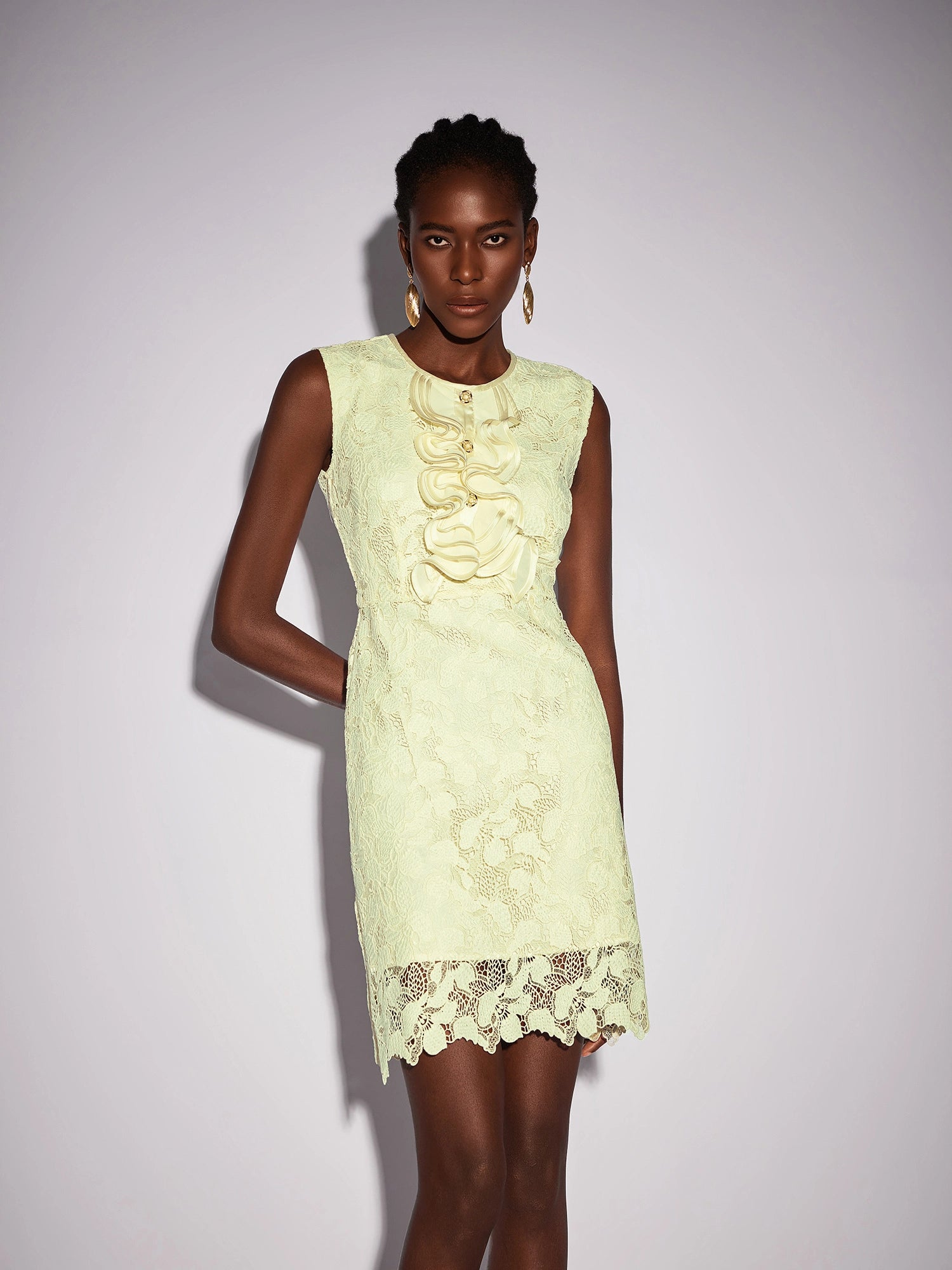 Floral Hollow-Out mini dress|NOOSGOP
