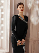 Fringed Studded Bandage Maxi Dress|NOOSGOP