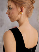 Gold Plated Flower Earrings|NOOSGOP