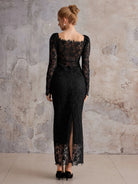 Mystery Noir Lace Shirt & Empire Waist Skirt|NOOSGOP