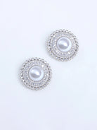 Round Big Stud Earring|NOOSGOP
