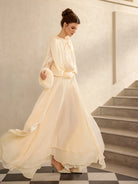 Satin Tie-Strap Maxi Dress|NOOSGOP