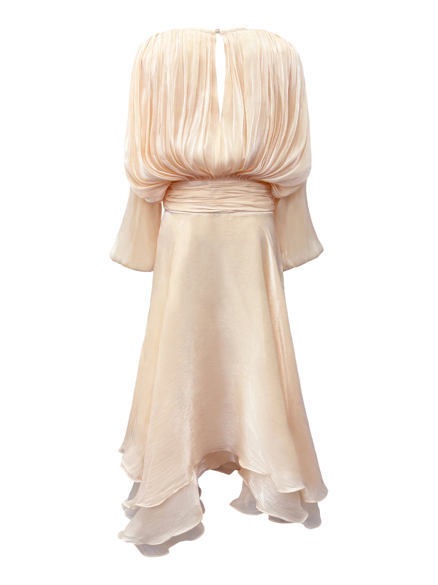 Satin Tie-Strap Maxi Dress|NOOSGOP