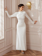 Sovereign Asymmetric Taille Maxi Dress|NOOSGOP