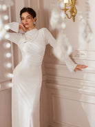 Sovereign Asymmetric Taille Maxi Dress|NOOSGOP