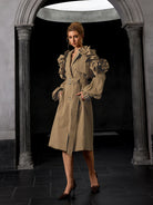Tie-Waist Tunic Coat|NOOSGOP