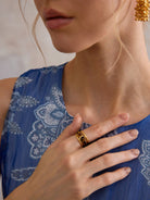 Tiger's Eye Stone Ring|NOOSGOP