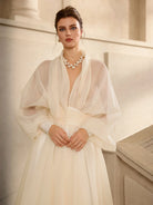 Vintage Balloon Sleeve Maxi Dress|NOOSGOP