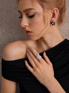 Wide Angel Wing Ring|NOOSGOP